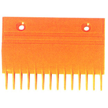 Yellow Comb Plate , Escalator Components / Parts