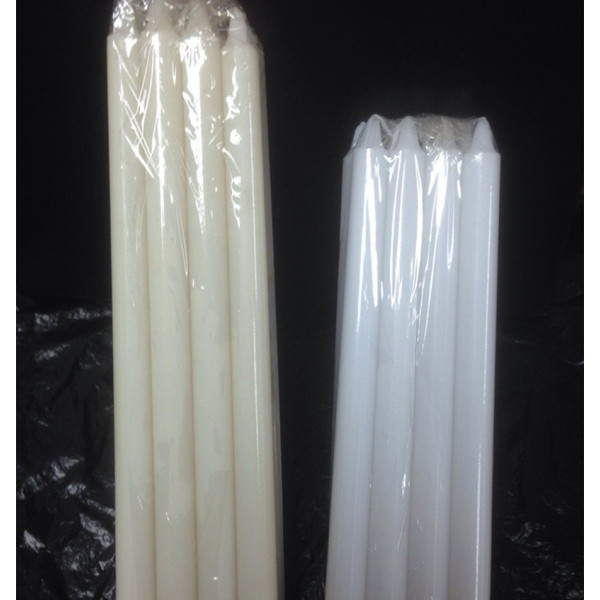 yellow color white candle bougies haiti order