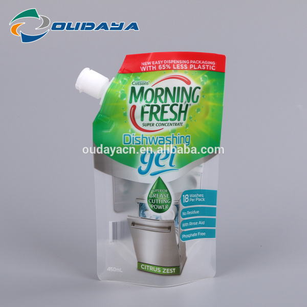 Customized Liquid Detergent Packaging Pouch