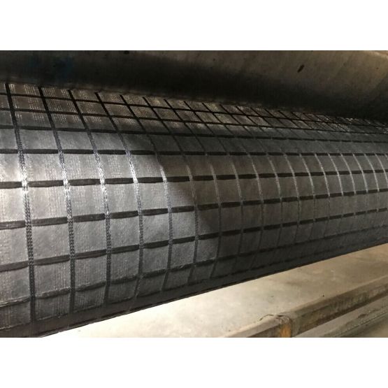 Polyester Geogrid Knitting With Geogtextile Composites