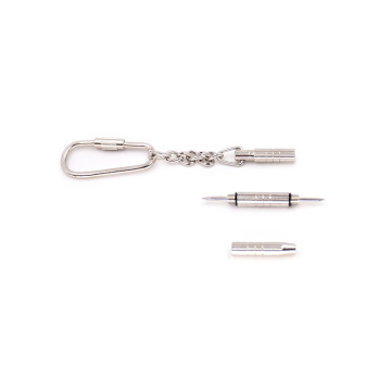 portable eyeglasses repair mini screwdriver with keychain