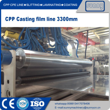CPP film production line