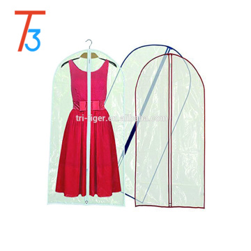 Hanging Garment Dress Storage Bag Suit Storage Clear PVC Bag