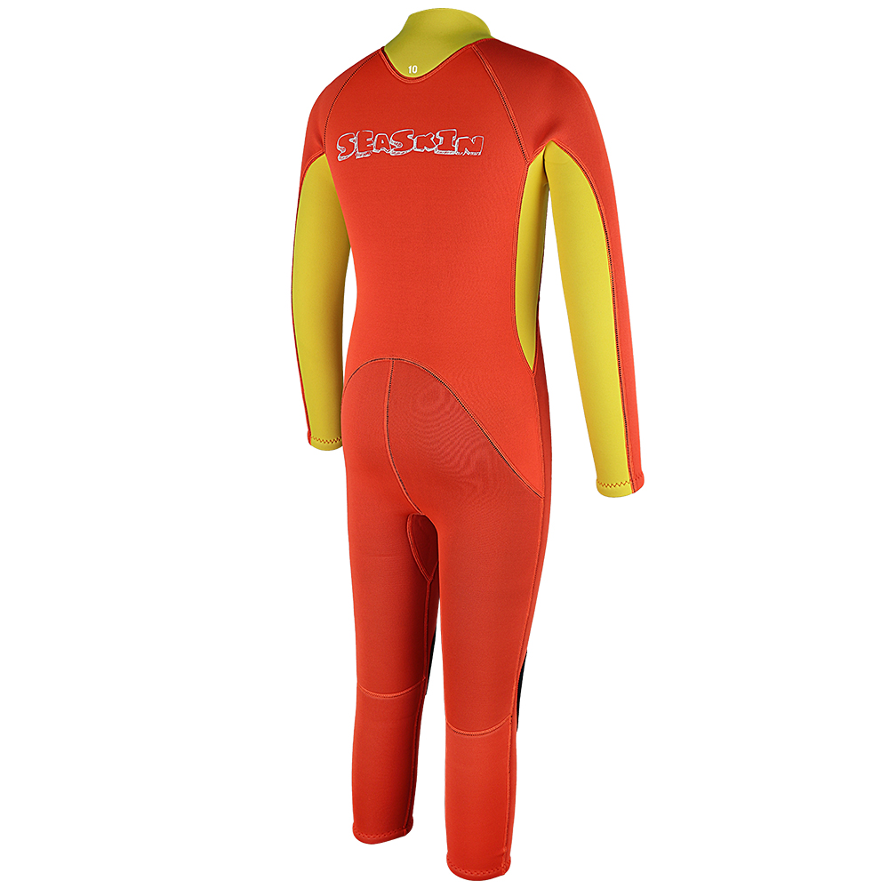 Dw027 Seaskin Front Zip Wetsuit Kids 17