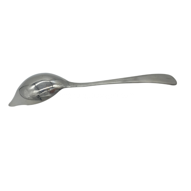 Stainless Steel Saucier Drizzle Spoon With Tapered Spout 2