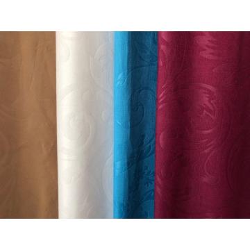 Microfiber fabric dyed embossed