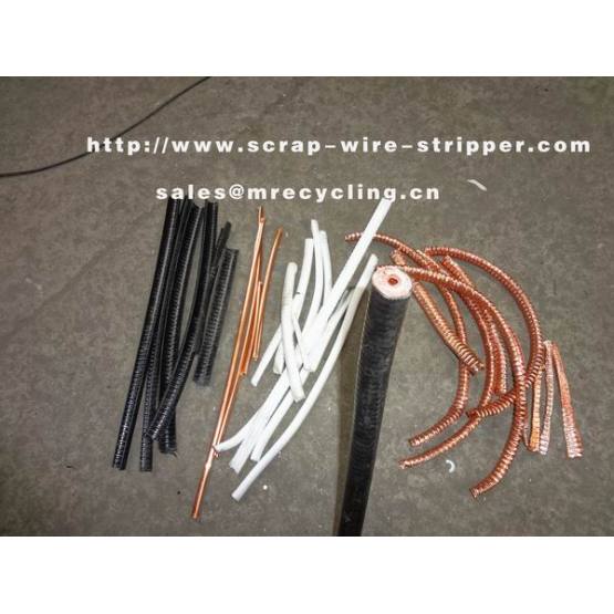 stripping copper wire for recycling