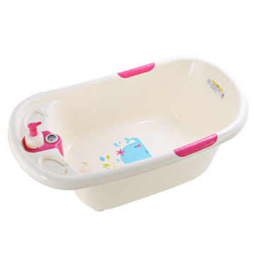 Infant Bathtub With Thermometer