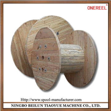 industrial large wooden cable spool for sale