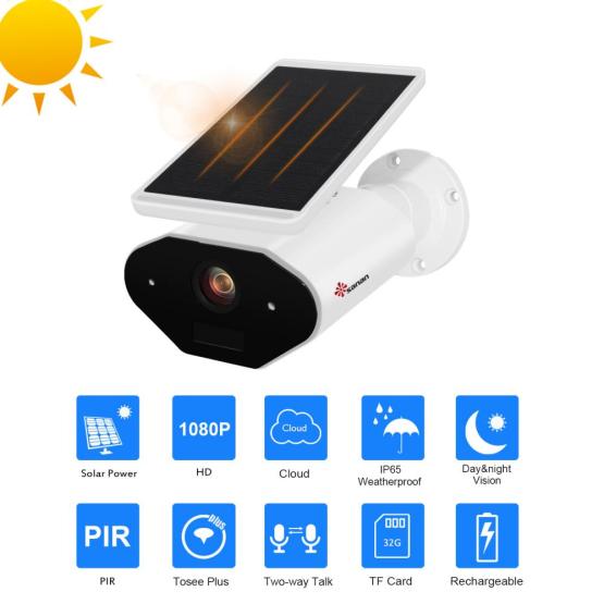Solar Wireless Security Camera