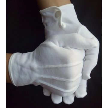 Nylon Snap Button Gloves for Men