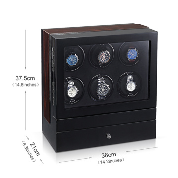 Six Rotors Watch Winder With Drawer