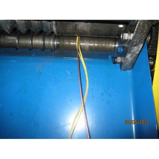 scrap copper cable stripping machine