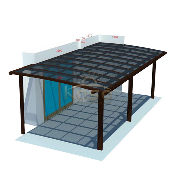 Parking Canopy Frame Metal Structure For Carport