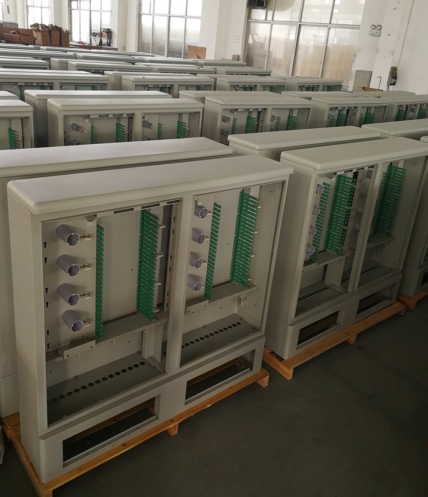 Outside Plant Fiber Cable Cross Connect Cabinets