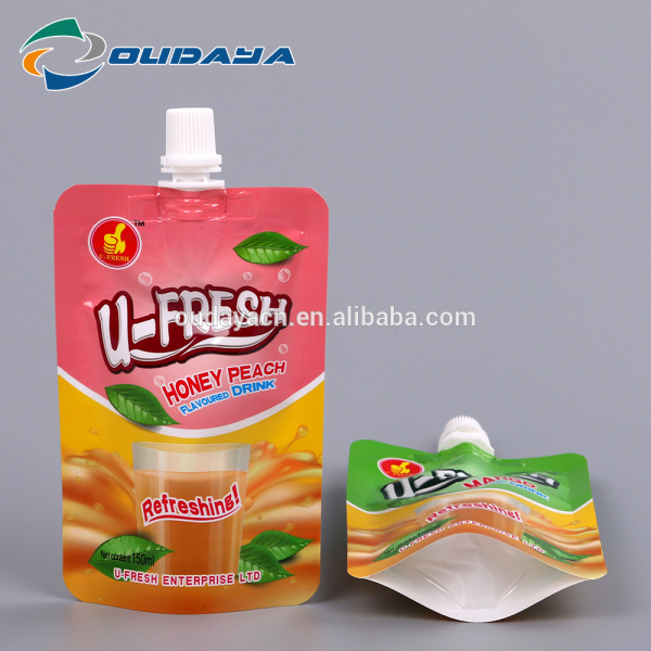 150ml stand up Packaging Pouch Bag with spout