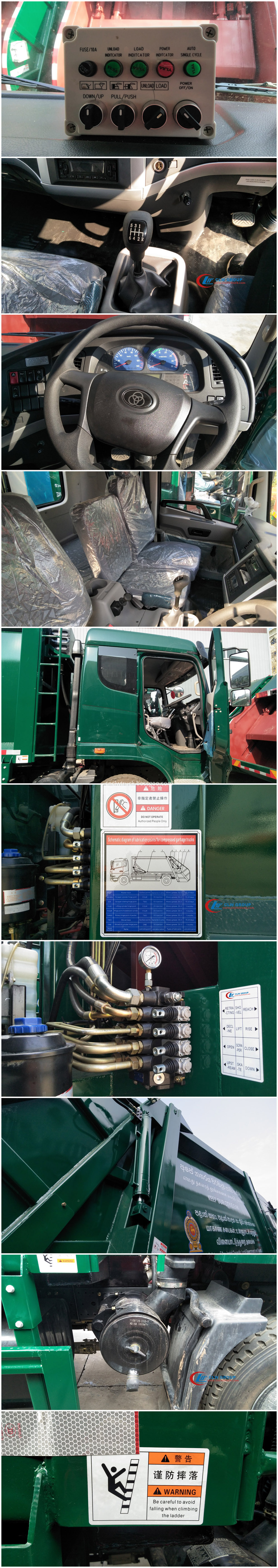 waste compactor truck details