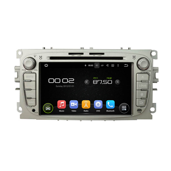 Android Car Multimedia Player for black/Silver FORD Focus