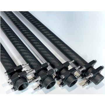 cnc aluminum adjustable octagonal carbon fiber tube clamp