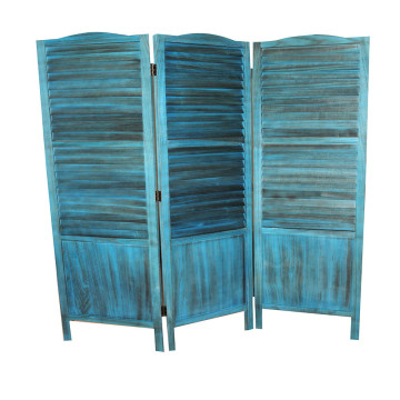 High quality wooden folding wooden room divider screen