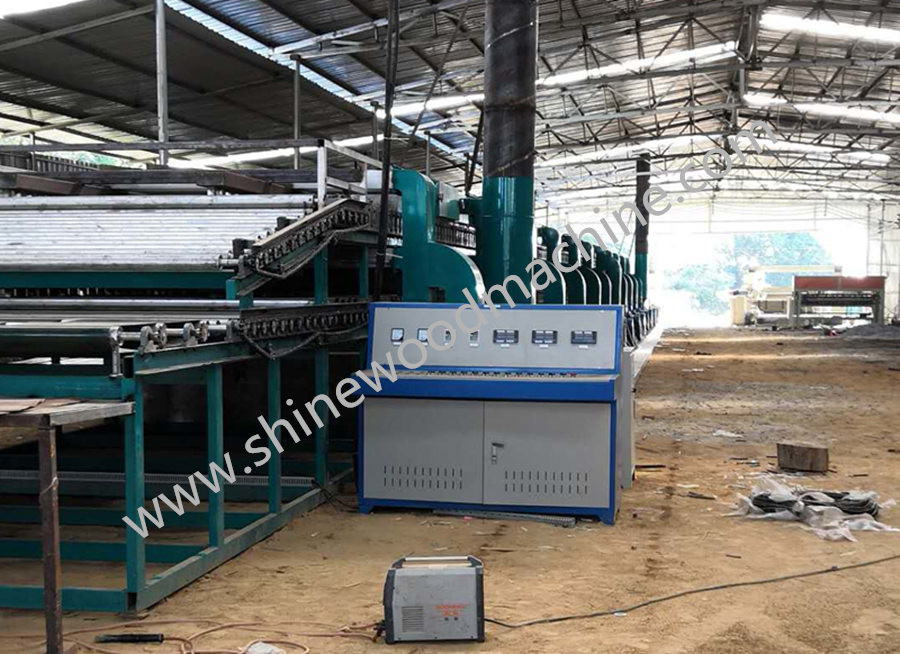 Core Veneer Roller Dryer Machine