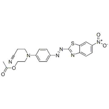 2-[(2-cyanoethyl)[4-[(6-nitrobenzothiazol-2-yl)azo]phenyl]amino]ethyl acetate CAS 68133-69-7