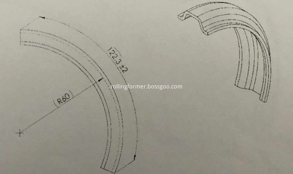 Pipe Saddles rollformer