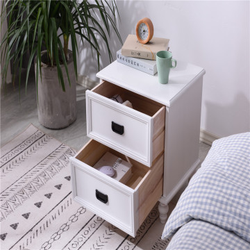 Cheap modern bedroom furniture wooden cabinets multi-drawer wooden bedside table