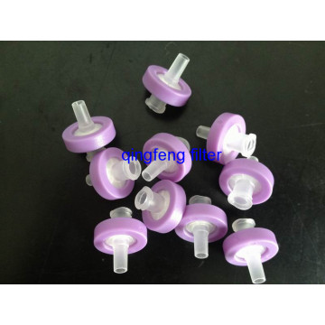33mm  Disposable Hydrophobic/Hydrophilic PVDF Syringe Filter