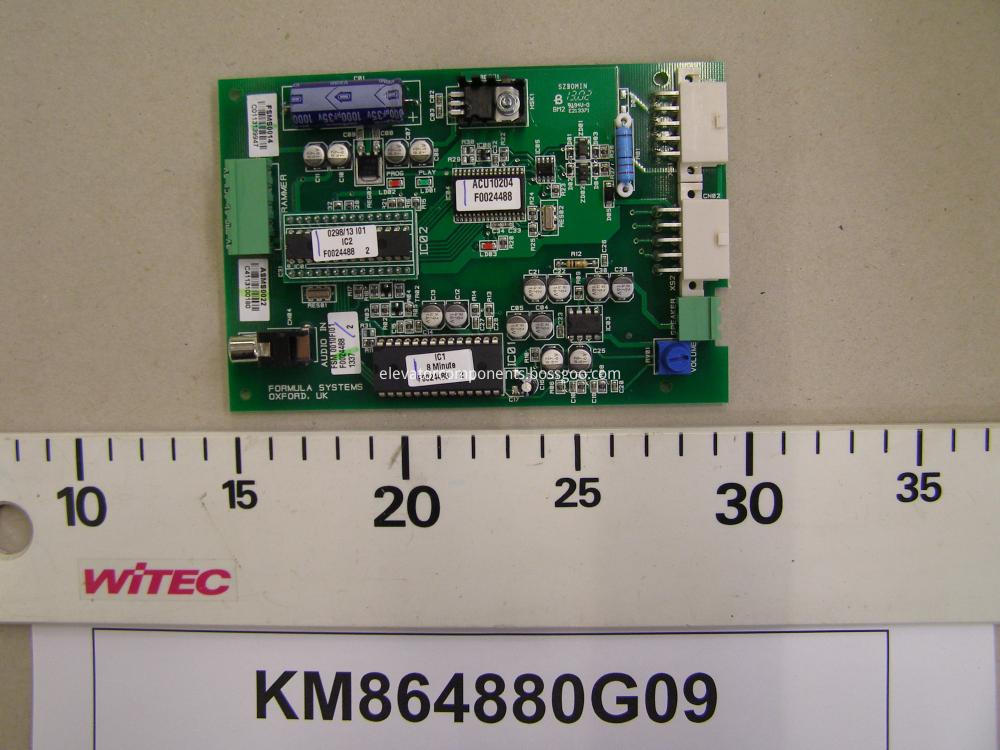 KONE Lift DCSACU Board KM864880G09