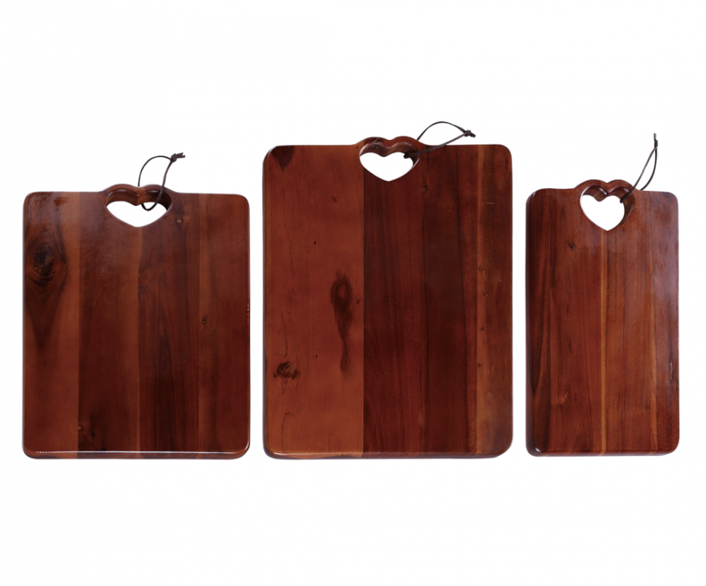 wooden cutting board set