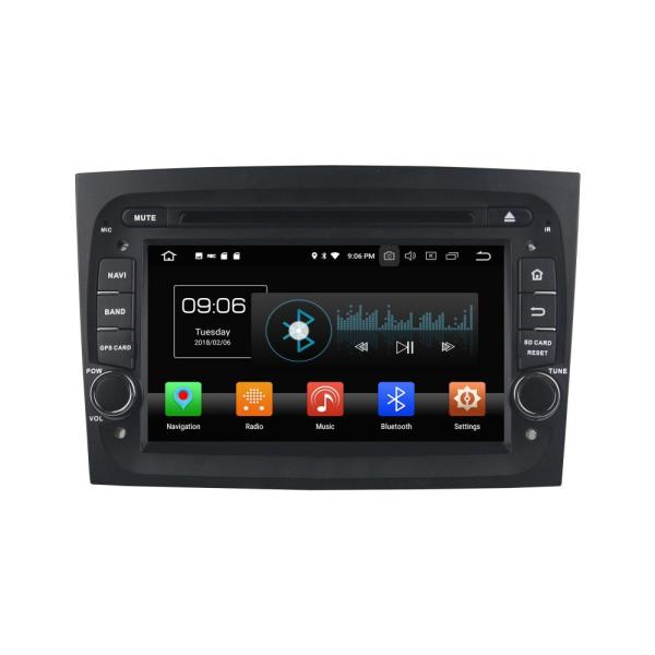 Android 8.0 car head unit for DOBLO 2016 with parrot bluetooth