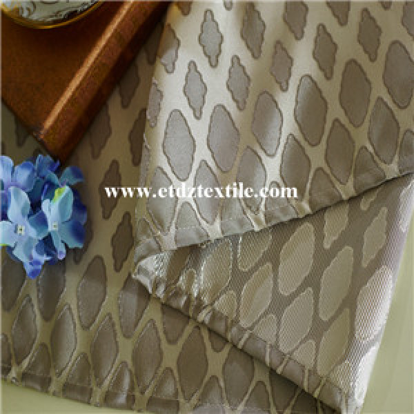 100% Polyester Twisted Yarn Window Curtain Fabric