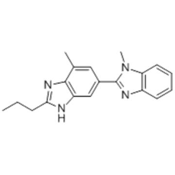 2-n-Propyl-4-methyl-6-(1-methylbenzimidazole-2-yl)benzimidazole
 CAS 152628-02-9