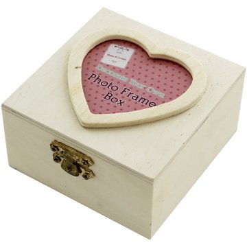 Small Wooden Box With Heart Photo Insert
Small Wooden Box With Heart Photo Insert