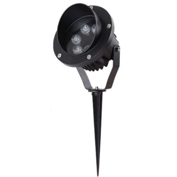 Dimmable Aluminum Black CREE LED Spike Light 6W