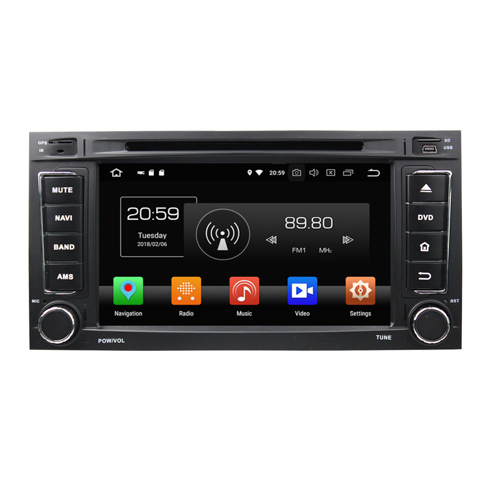 Android bilstereo Navigation for Touareg