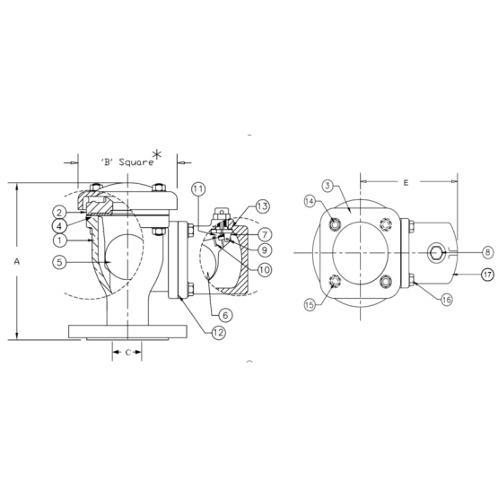 Double Orifice Air Valve