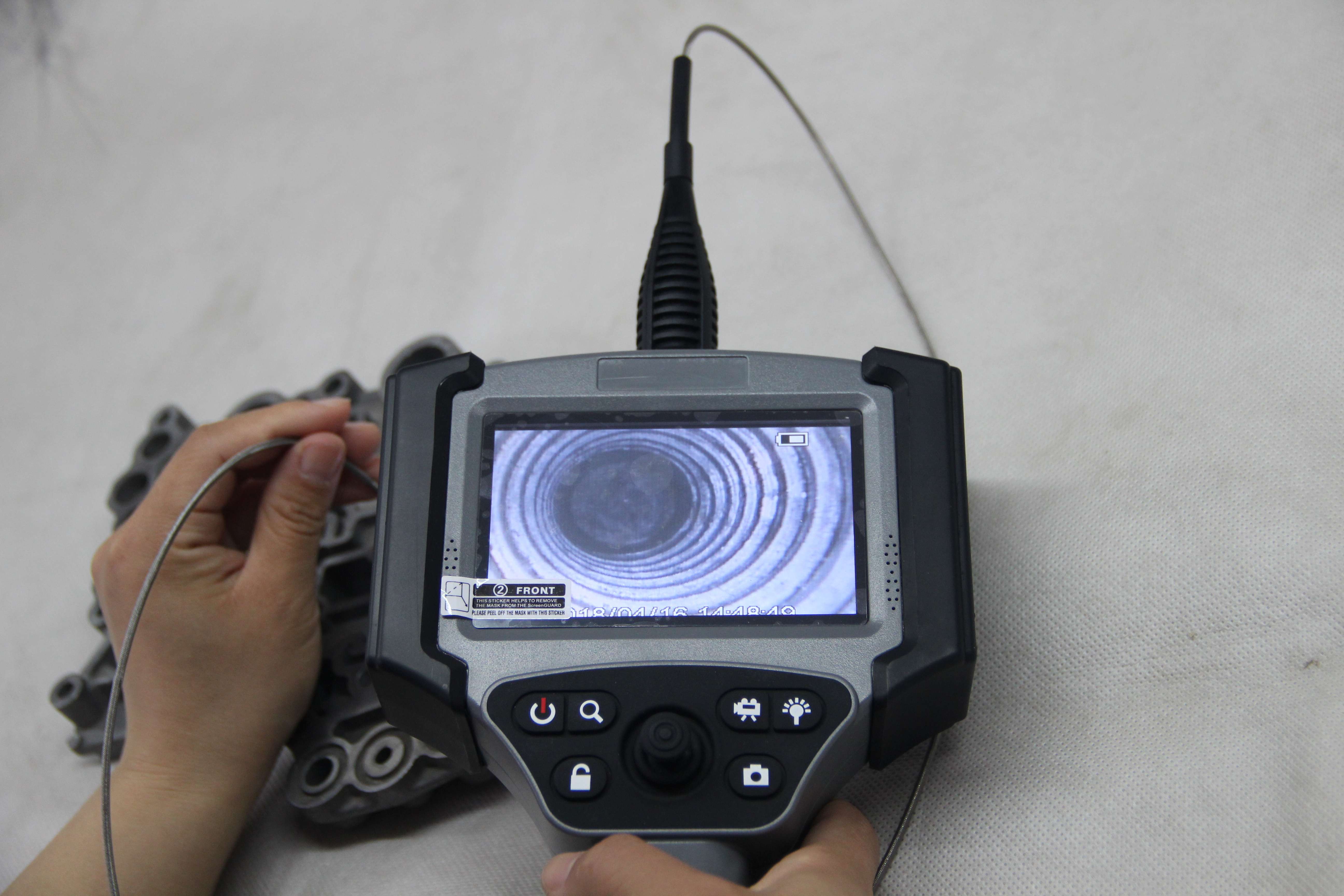 Industrial borescope camera