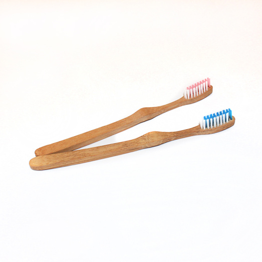 Green Packaged Bamboo Toothbrush