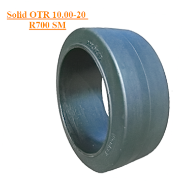 Off The Road Solid Tire 10.00-20 R700 Smooth