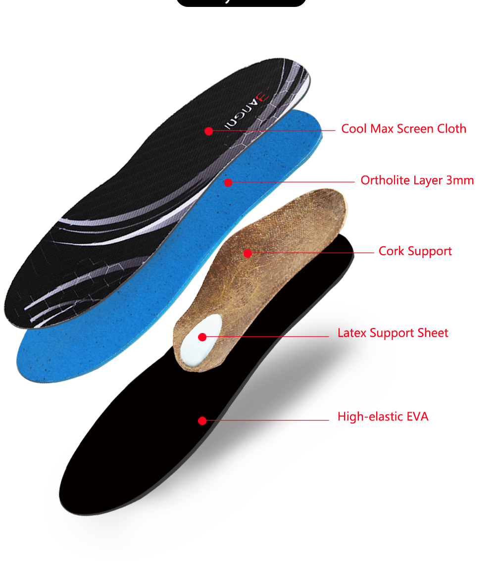 Flat feet insoles