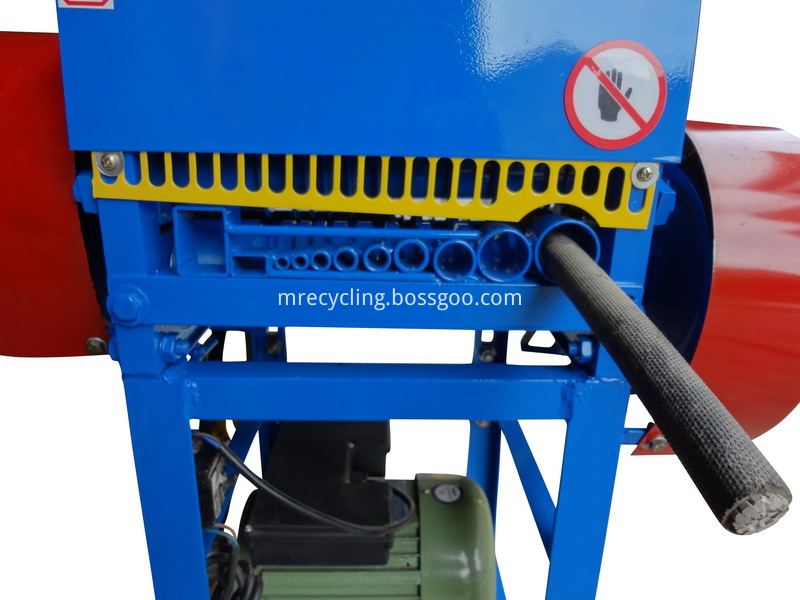 portable wire stripping machine