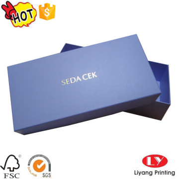 Cardboard packaging paper gift box with lid