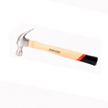Claw hammer with wooden handle 16oz