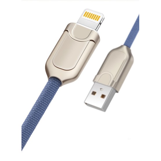 zinc alloy usb cable charging for iphone