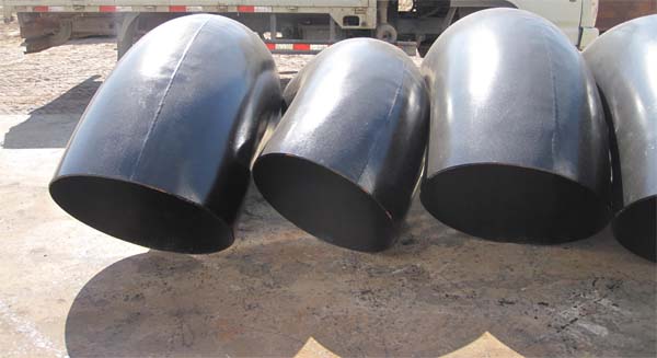 Large-diameter welded elbow