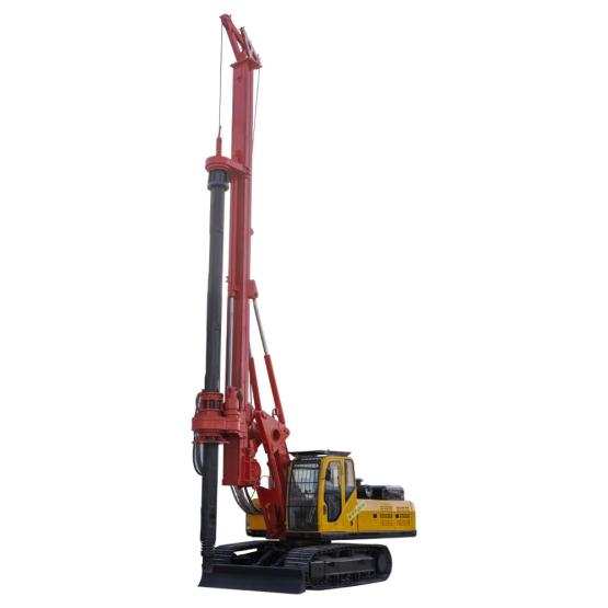 mini hydrauli cstatic rotary crawler gasoline pile driver