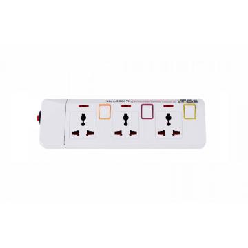 3 Outlet Universal Extension Socket