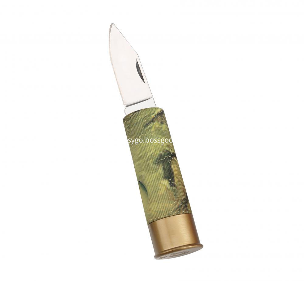 Bullet Shape Pocket Knife